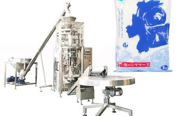 Tuzli vertikal shakldagi plomba yopishtiruvchi mashinani volumetrik chashka bilan to'ldiring