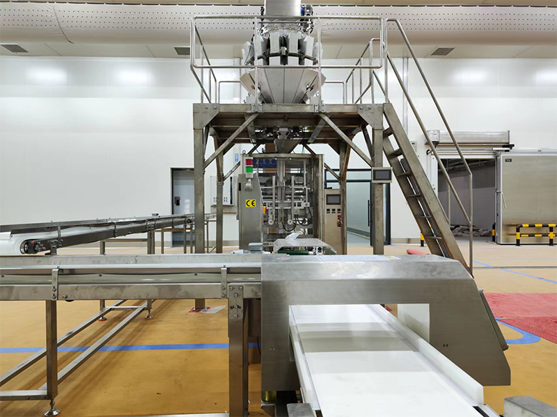 muzlatilgan oziq-ovqatlarni avtomatik qadoqlash mashinasi.6