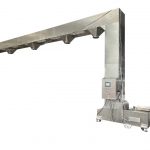 Ko'p to'ldirish punktlari chelakli oziqlantiruvchi lift