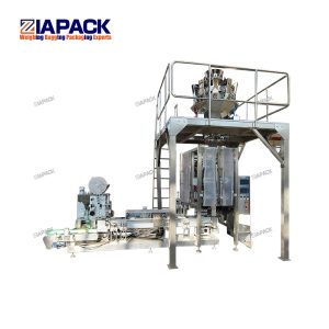 ZL1000YB Automatic brick bag forming filling labelling Packaging Machine