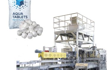 25-50 kg og'irlikdagi tuz tabletkalari, to'ldirish sumkasi mashinasi